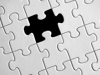 puzzle with a missing piece