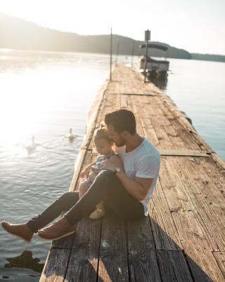 Father with Young Son