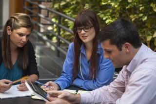 Group Working Outside