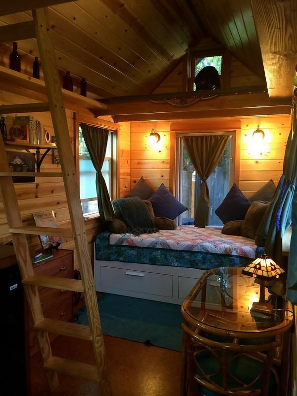 inside of a tiny house