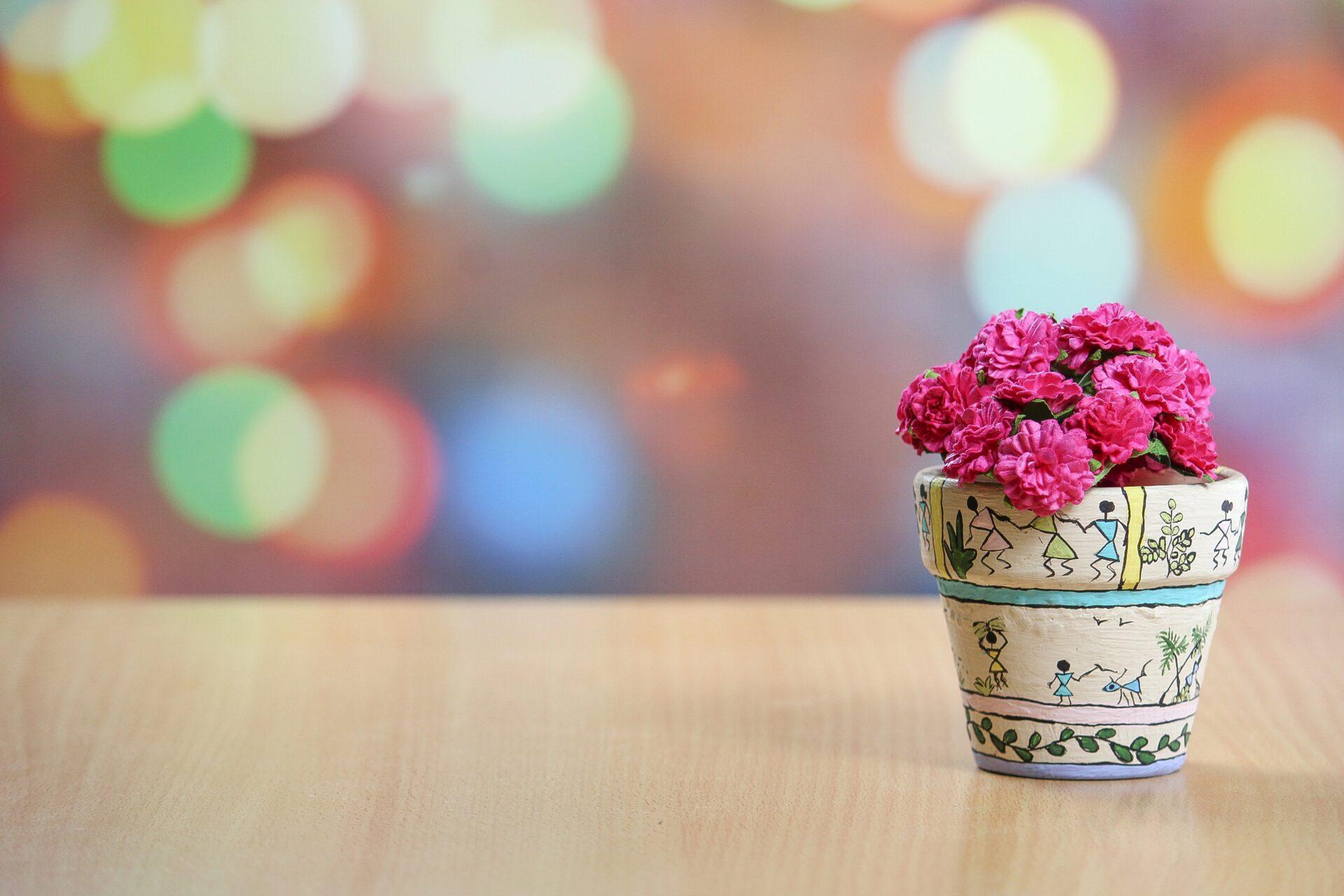 flowers in a vase