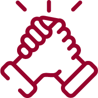 icon of hands clasping